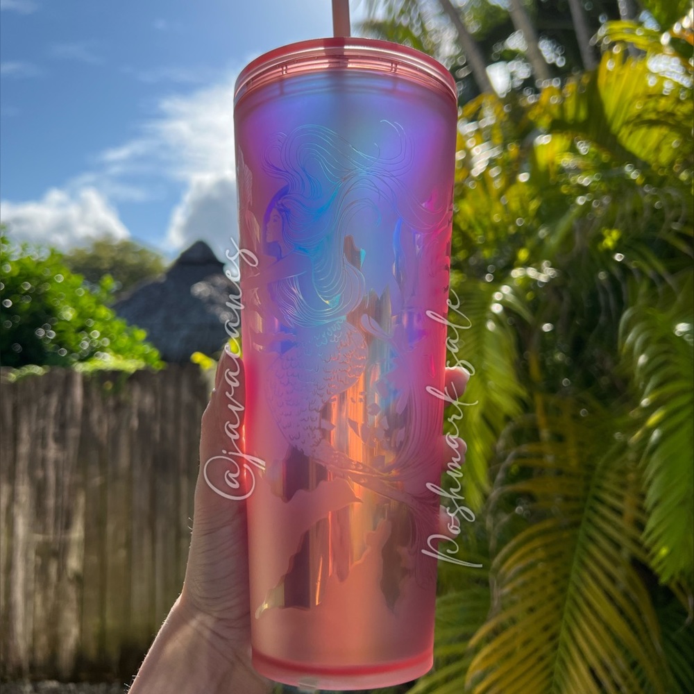 Starbucks Soft Touch Rose Gold Siren Tumbler